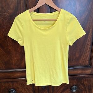 Lilly Pulitzer bright yellow top Size M